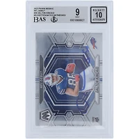 Dalton Kincaid Buffalo Bills Autographed 2023 Panini Mosaic #ND-20 Beckett Fanatics Witnessed Authenticated 9/10 Rookie Card