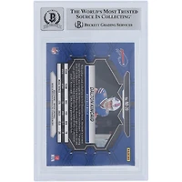 Dalton Kincaid Buffalo Bills Autographed 2023 Panini Mosaic #ND-20 Beckett Fanatics Witnessed Authenticated 9/10 Rookie Card