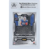 Dalton Kincaid Buffalo Bills Autographed 2023 Panini Prizm #308 Beckett Fanatics Witnessed Authenticated 10 Rookie Card