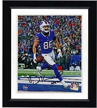 Dalton Kincaid Buffalo Bills Autographed 8" x 20" Snowing Touchdown Vertical Photograph