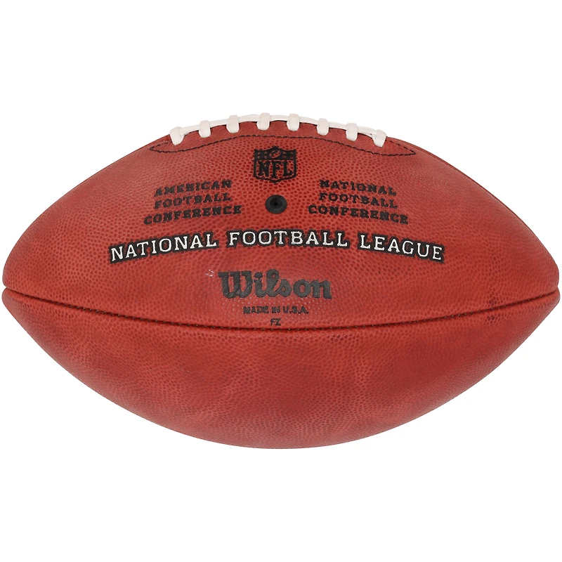 Ballon de football en couleur autographié par Dalton Kincaid par Buffalo Bills