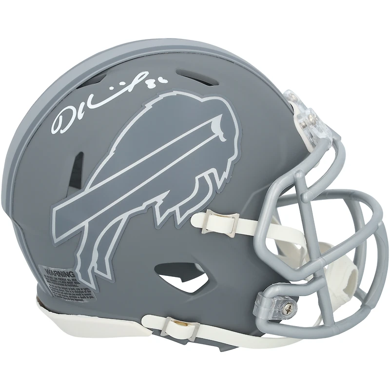 Dalton Kincaid Buffalo Bills Autographed Riddell Slate Speed Mini Helmet