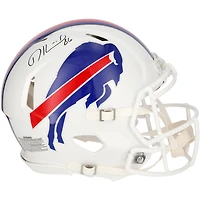 Casque Riddell Speed ​​authentique autographié par Dalton Kincaid Buffalo Bills