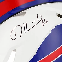 Casque Riddell Speed ​​authentique autographié par Dalton Kincaid Buffalo Bills
