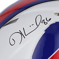 Casque Riddell Speed ​​authentique autographié par Dalton Kincaid Buffalo Bills avec inscription « Bills Mafia ! »