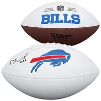 Dalton Kincaid Buffalo Bills Autographed White Panel Football
