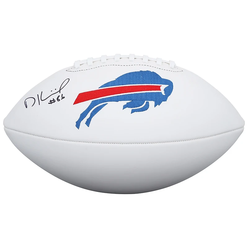 Dalton Kincaid Buffalo Bills Autographed White Panel Football