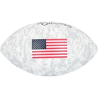 Dalton Kincaid Buffalo Bills Autographed Wilson Salute to Service Football