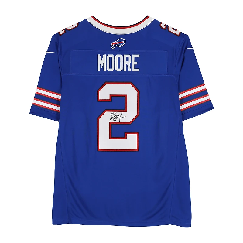 D.J. Moore Buffalo Bills Autographed Royal Nike Limited Jersey