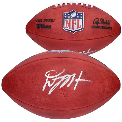 D.J. Moore Buffalo Bills Autographed Wilson Duke Full Color Football