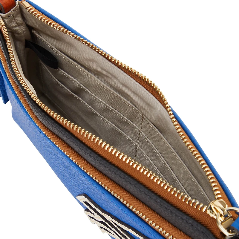 Dooney & Bourke Buffalo Bills Infield Double-Zip Wristlet