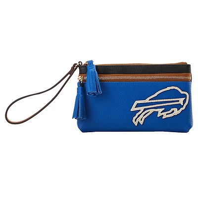 Dooney & Bourke Buffalo Bills Infield Double-Zip Wristlet