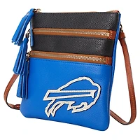 Sac à main à bandoulière triple zip Dooney & Bourke Buffalo Bills Infield