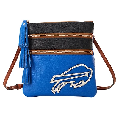 Sac à main à bandoulière triple zip Dooney & Bourke Buffalo Bills Infield