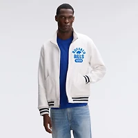 Fanatics Oatmeal Buffalo Bills IconicFleece Full-Zip Jacket
