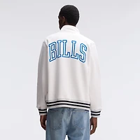 Fanatics Oatmeal Buffalo Bills IconicFleece Full-Zip Jacket