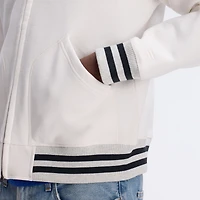 Fanatics Oatmeal Buffalo Bills IconicFleece Full-Zip Jacket