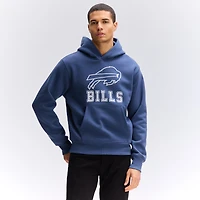 Fanatics Royal Buffalo Bills IconicFleece Flocked Hoodie