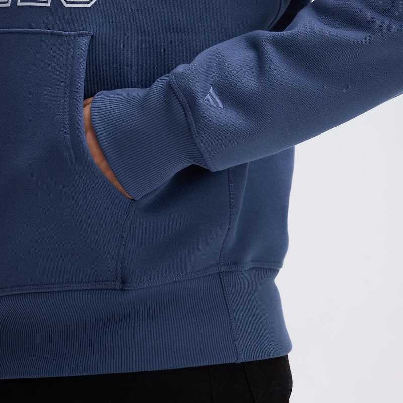 Fanatics Royal Buffalo Bills IconicFleece Flocked Hoodie