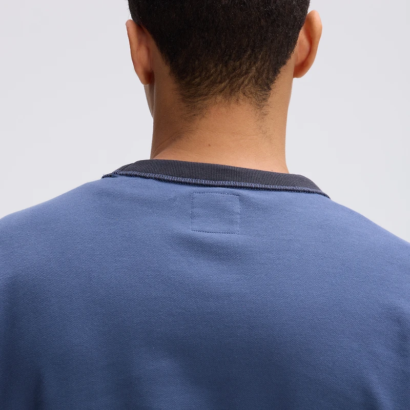 Fanatics Royal Buffalo Bills IconicFleece Short Sleeve Sweatshirt