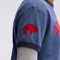 Fanatics Royal Buffalo Bills IconicFleece Short Sleeve Sweatshirt