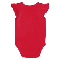 Girl's Outerstuff  Royal/Red Buffalo Bills Sunshine Two-Piece Bodysuit Set