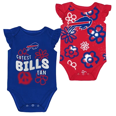 Ensemble deux pièces pour nouveau-né fille Outerstuff Buffalo Bills Sunshine