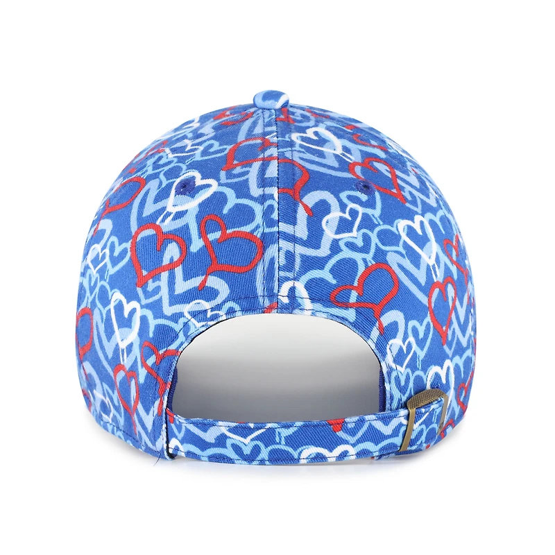 Casquette ajustable « Royal Buffalo Bills » pour filles, modèle 1947, avec motif mural « Clean Up »