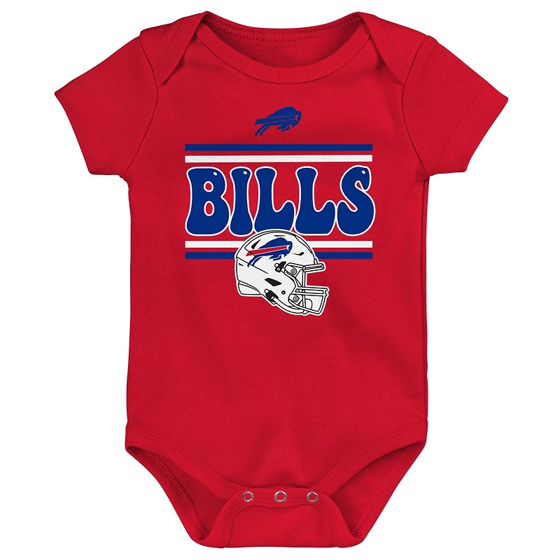 Ensemble de trois bodies pour bébé Buffalo Bills Play Day