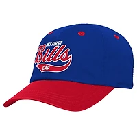 Casquette souple et souple My First Tail Sweep pour bébé Royal/Red Buffalo Bills