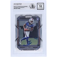 V106832 Bills James Cook Buffalo Bills Autographié 2022 Panini Prizm #4 #319 Beckett Fanatics Witnessed Authenticated 10 Rookie Card 4 James Cook AUT PAA TRADING CARDS 45867 AUTTRC CA01F08291 #32