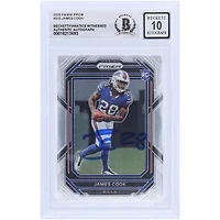 V106832 Bills James Cook Buffalo Bills Autographié 2022 Panini Prizm #28 #319 Beckett Fanatics Witnessed Authenticated 10 Rookie Card 4 James Cook AUT PAA TRADING CARDS 45867 AUTTRC CA01F08294 #35