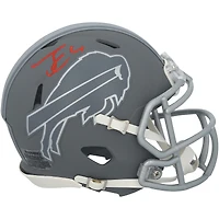 Mini-casque Riddell Slate Speed ​​autographié par James Cook III des Buffalo Bills
