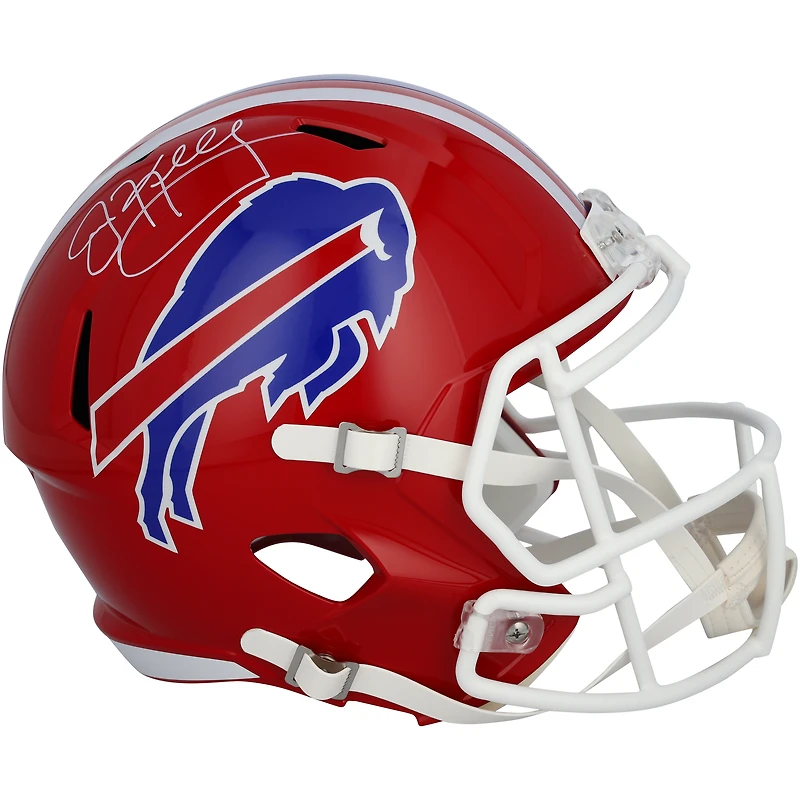 Jim Kelly Buffalo Bills Autographed 1987-2001 Throwback Speed Replica Helmet