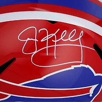 Jim Kelly Buffalo Bills Autographed 1987-2001 Throwback Speed Replica Helmet  