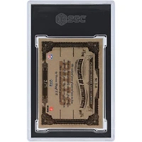 Jim Kelly Buffalo Bills Autographed 2006 Playoff National Treasures AFC Prime Timeline Materials Triple Tri-Color Relic #TL-JK #3/5 SGC Authenticated 8.5 Card