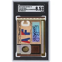V106832 Bills Jim Kelly Buffalo Bills Autographié 2006 Playoff National Treasures AFC Prime Timeline Materials Triple 3 Color Relic Autograph #TL-JK #3/5 SGC Authentifié 8.5 Carte Jim Kelly AUT PYF TRADING CARDS 45853 AUTTRC CA01F08238
