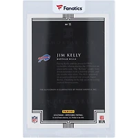 Jim Kelly Buffalo Bills Autographed 2016 Panini Impeccable Gold #11 #1/5 Card