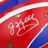 Jim Kelly Buffalo Bills Autographed Riddell 1987-2001 Throwback Speed Authentic Helmet