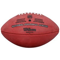 Ballon de football Wilson Duke en couleur, autographié par Jim Kelly, Thurman Thomas et Andre Reed des Buffalo Bills, avec inscriptions du Temple de la renommée