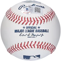 Ballon de baseball autographié par Josh Allen des Buffalo Bills