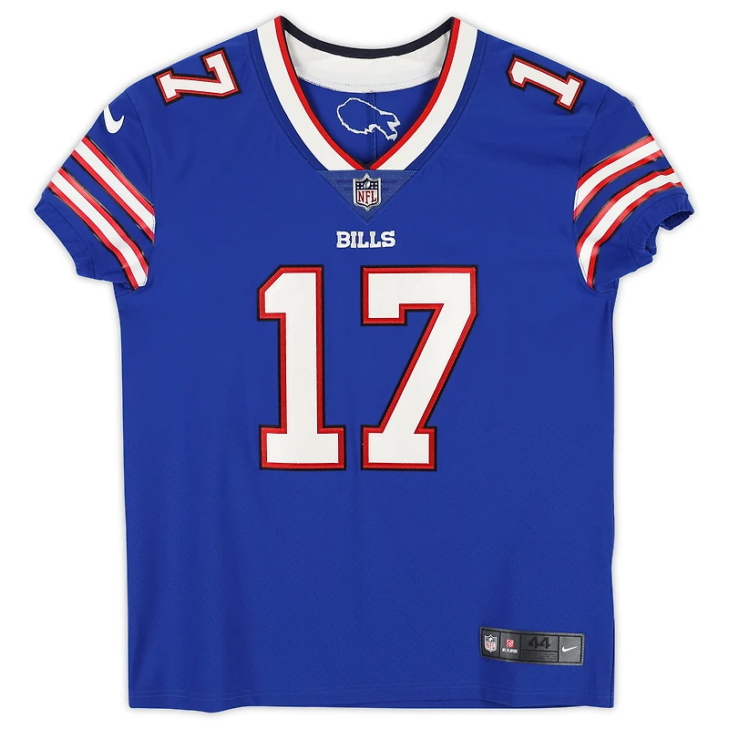 Josh Allen Buffalo Bills Autographed Royal Nike Elite Jersey