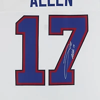 Maillot Nike Vapor F.U.S.E. blanc dédicacé par Josh Allen des Buffalo Bills