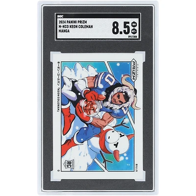 Keon Coleman Buffalo Bills 2024 Panini Prizm Manga Case Hit #M-KCO SGC Authenticated 8.5 Rookie Card