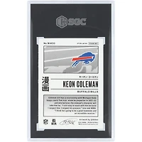 Carte de recrue Keon Coleman Buffalo Bills 2024 Panini Prizm Manga Case Hit #M-KCO authentifiée SGC