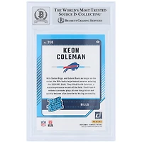V106832 Bills Keon Coleman Buffalo Bills Autographié 2024 Panini Donruss #358 Beckett Fanatics Witnessed Authentifié 9/10 Rookie Card Keon Coleman AUT PAA TRADING CARDS 45867 AUTTRC CA01F08264 #5