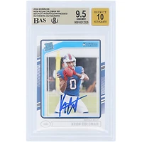 V106832 Bills Keon Coleman Buffalo Bills Autographié 2024 Panini Donruss #358 Beckett Fanatics Witnessed Authentifié 9.5/10 Rookie Card Keon Coleman AUT PAA TRADING CARDS 45867 AUTTRC CA01F08265 #6