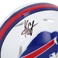 Keon Coleman Buffalo Bills Autographed Riddell Speed Mini Helmet