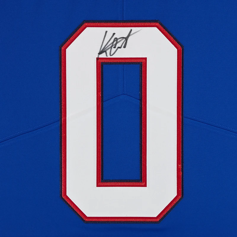 Keon Coleman Buffalo Bills Autographed Royal Nike Limited Jersey