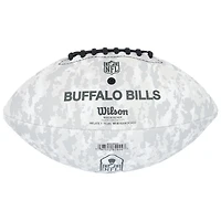 Ballon de football Wilson 2024 autographié par Keon Coleman, Buffalo Bills